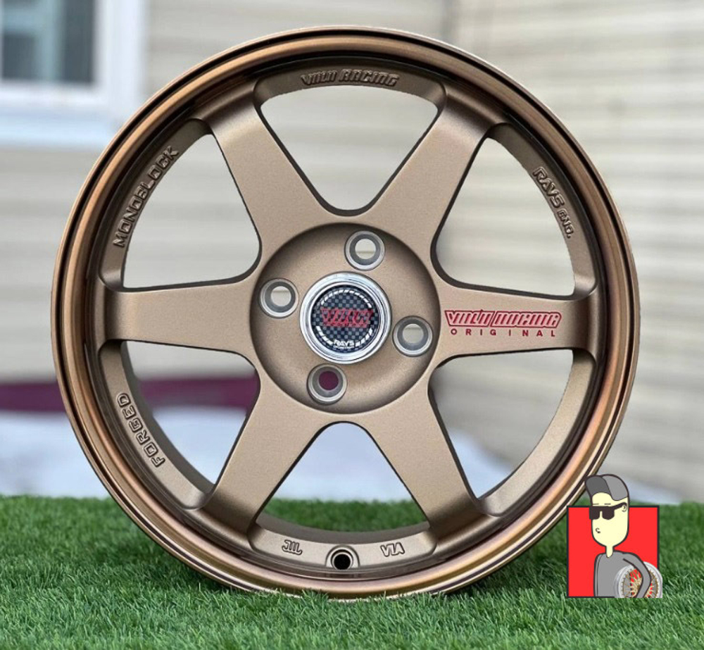 Комплект дисков Rays Volk Racing TE37 15x7 et35 4x100