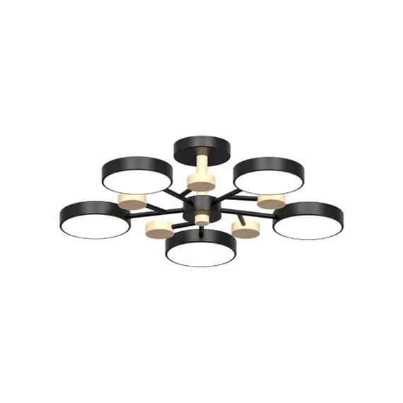 Потолочная люстра LED4U L3204-620 BK LED4U
