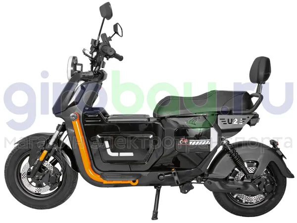Электроскутер MAIKAOLIN U2 PRO 1500W (60V/70Ah) - Чёрный фото №7