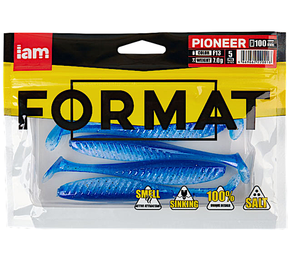 Мягкая приманка IAM Format Pioneer 100мм 7г -
