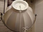 Торшер Studio white/gold