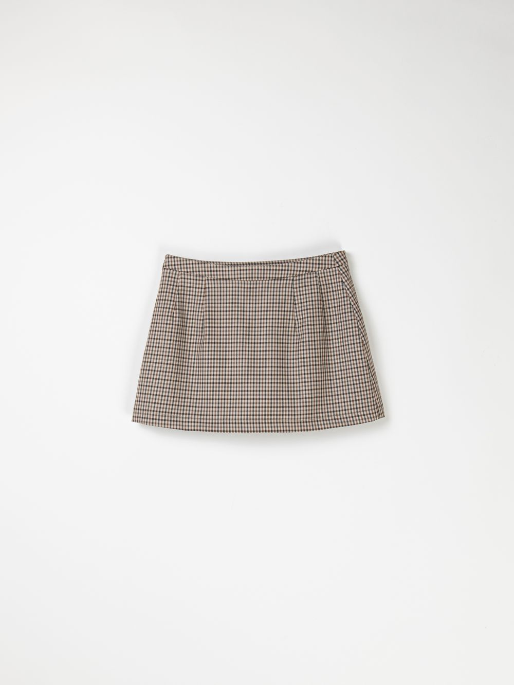 Юбка шорты из смесовой шерсти женская