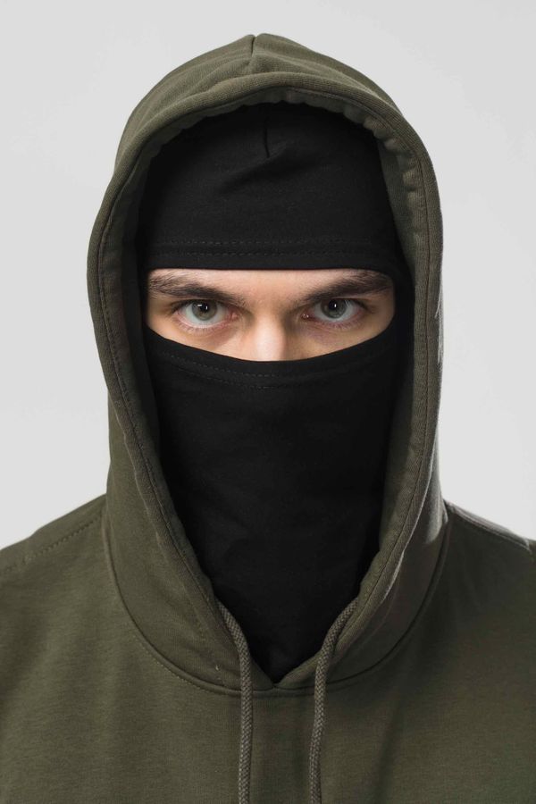 Худи Base Hoodie Wide Summer Лого ТМ Болотный/Белый принт КОДРЭД - фото 7
