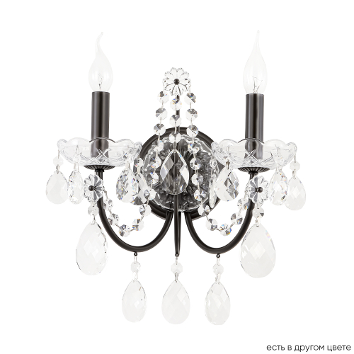 Настенный светильник Crystal Lux ODELIS AP2 BROWN