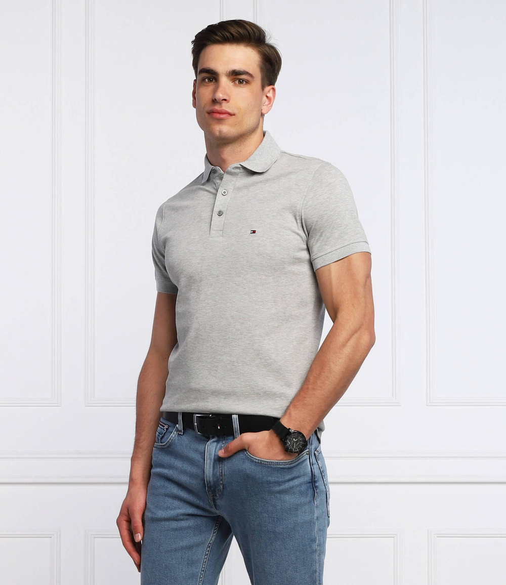 поло 1985 Tommy Hilfiger - серый(MW0MW17771)