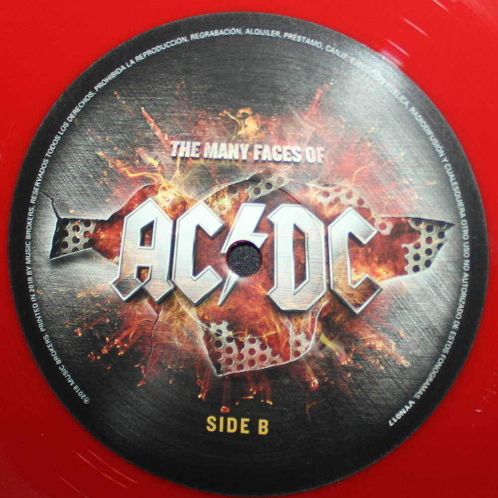 Сборник / The Many Faces Of AC/DC (Coloured Vinyl)(2LP)