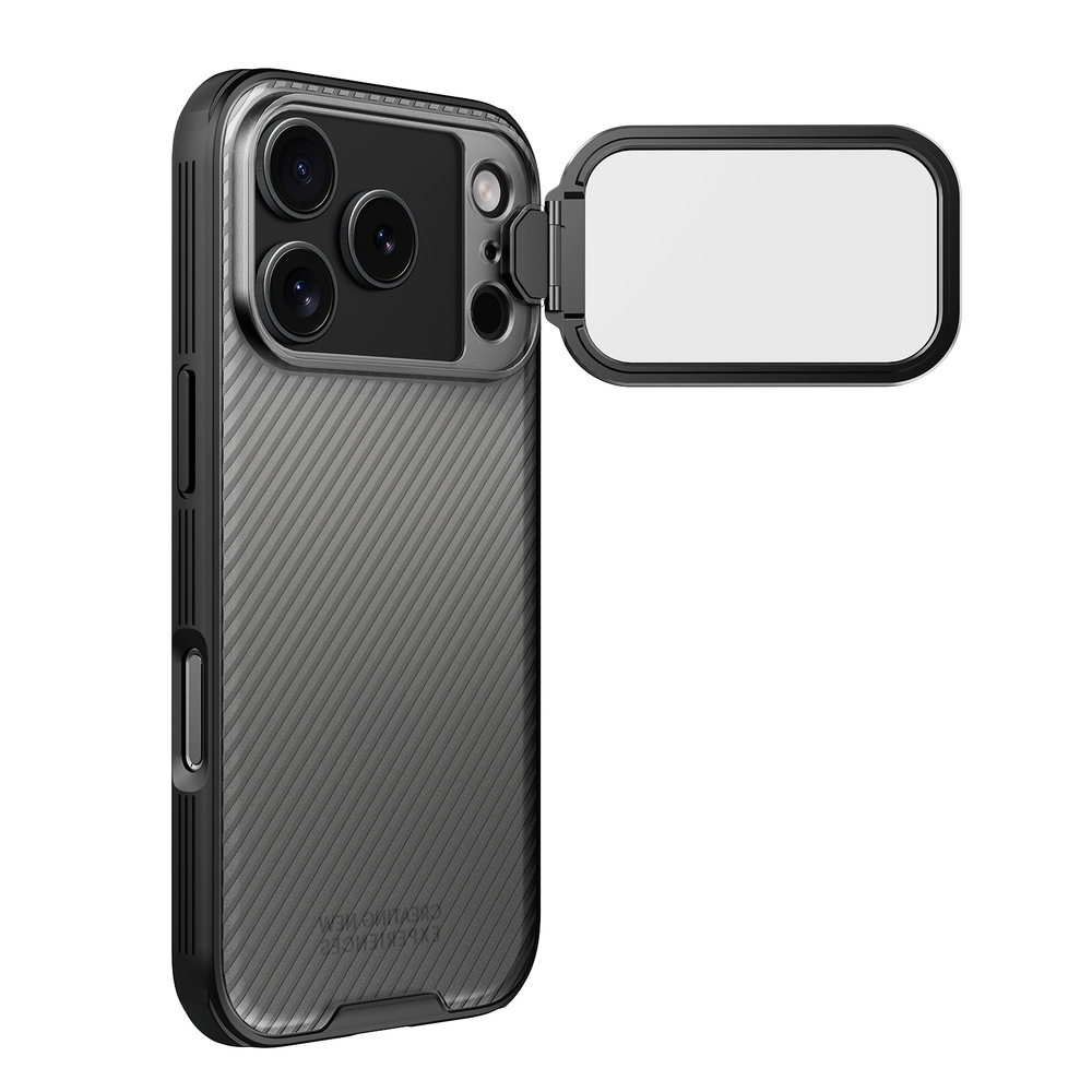 Чехол тонированный на смартфона iPhone 17 Pro, серия CamShield Prop (версия с прозрачной крышкой объектива) от Nillkin