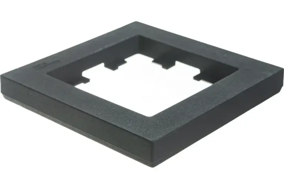 Рамка Systeme Electric ATLASDESIGN 1-постовая карбон 34602
