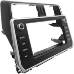Магнитола для Toyota Land Cruiser Prado 150 2017-2023 (рамка с кнопками и крутилками) - Teyes CC3-2K монитор 9.5" 2K QLED на Android 10, Быстрая, CarPlay, 4G SIM-слот
