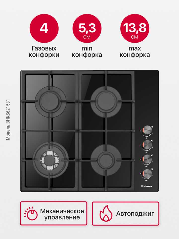 Газовая панель Hansa BHKS621531