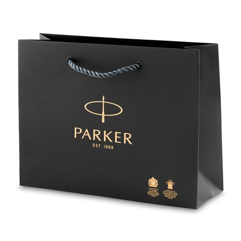 Подарочный набор: Шариковая ручка Parker Jotter + ежедневник, черный