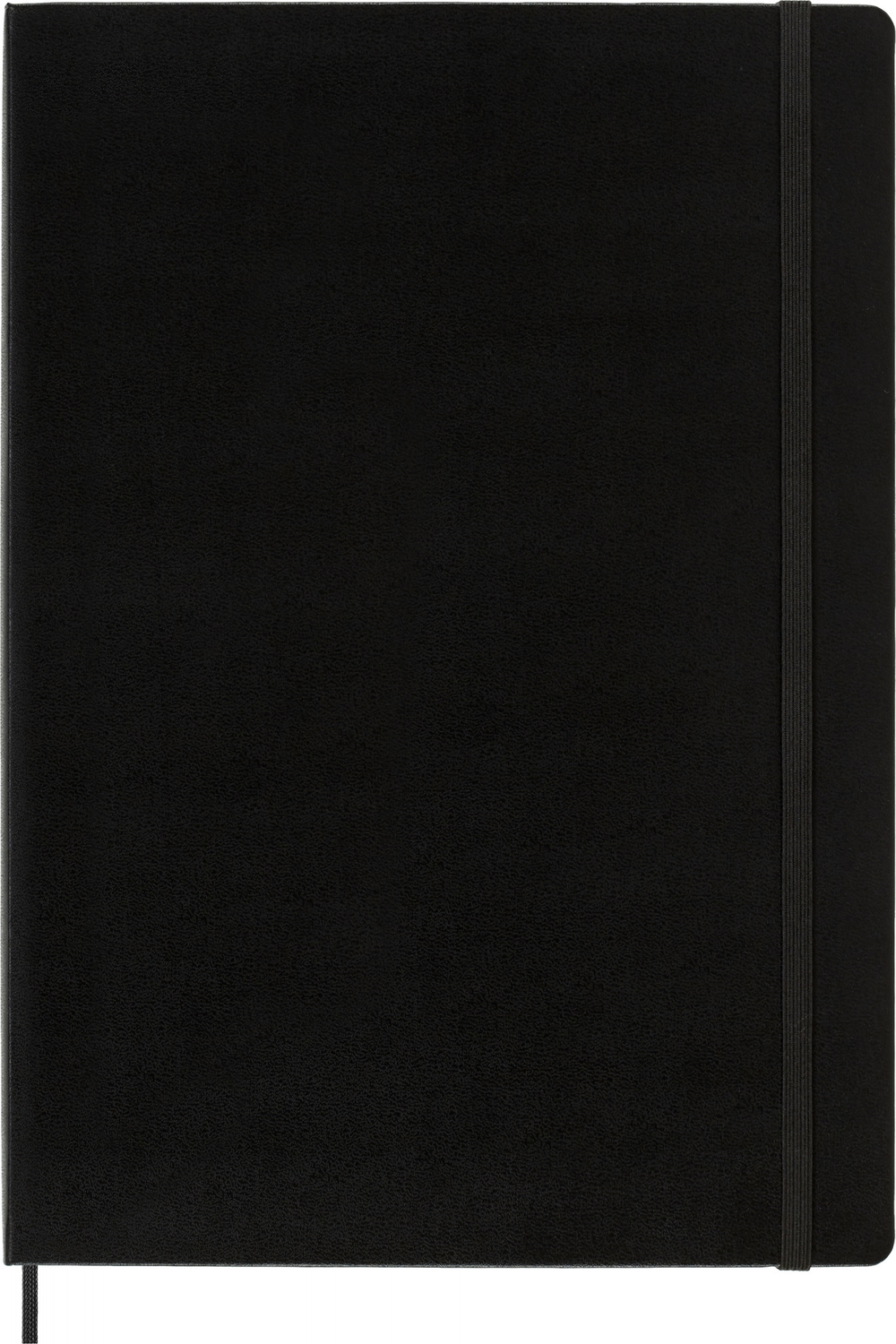 Блокнот Moleskine Classic (QP112) A4 192стр. нелинованный твердая обложка черный