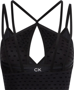 ТОП теннисный Calvin Klein Low Support Sports Bra - black