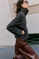 ДВУБОРТНАЯ КУРТКА ИЗ МЯГКОЙ ТКАНИ — ZARA