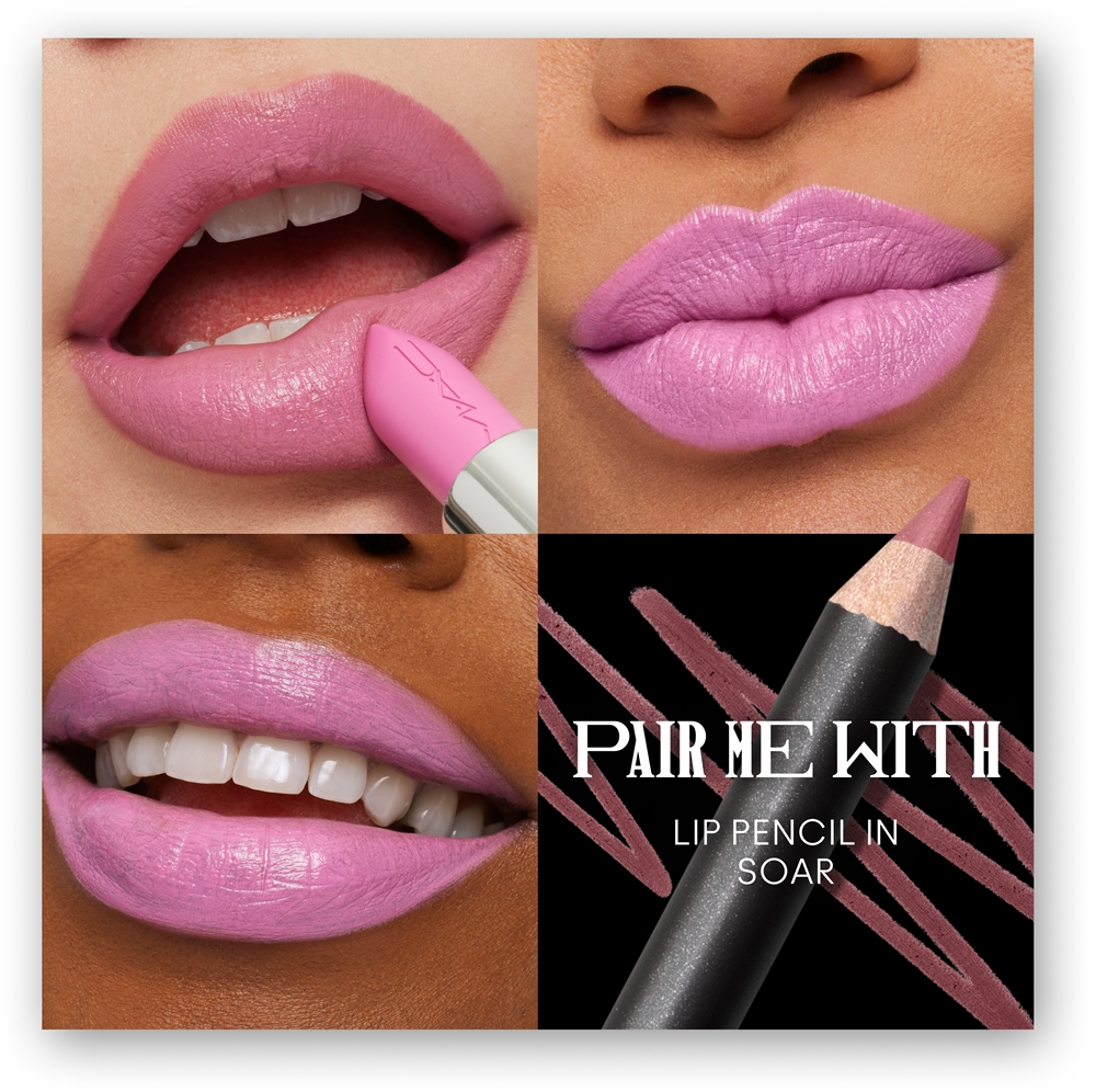MAC Cosmetics MACximal Sleek Satin Lipstick - Кремовая помада увлажняющая оттенок Saint Germain, 3 g