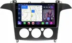 Магнитола для Ford S-Max, Galaxy 2 2006-2015 (кондиционер) - FarCar S500-TS18 монитор 9.5" QLED на Android 14, CarPlay, 4G SIM-слот
