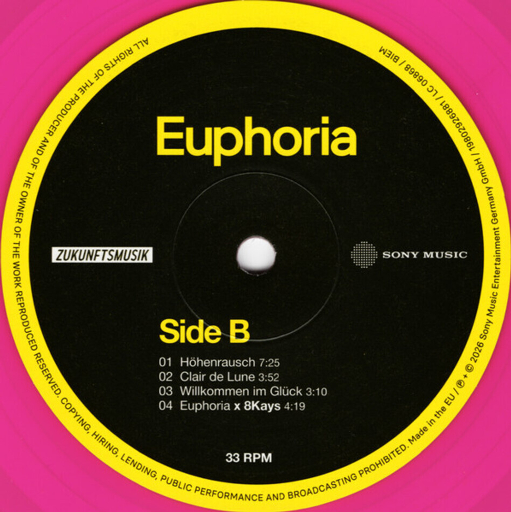 Schiller / Euphoria (Limited Edition)(Coloured Vinyl)(2LP)