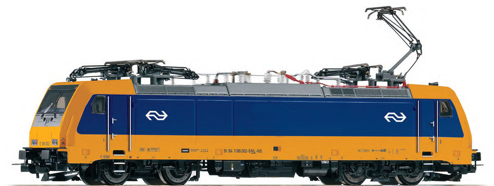 Электровоз BR 186 002 NS VI, 4 пантографа