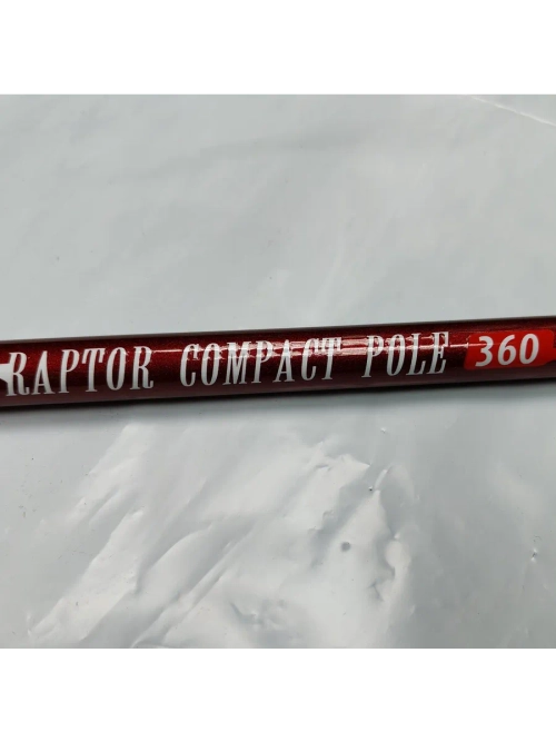 Удилище маховое стеклопластиковое б/к Raptor Compact Pole 360см