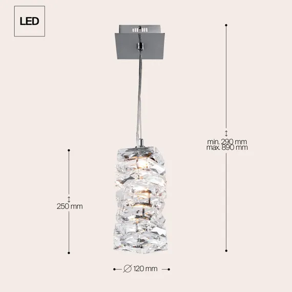 Подвесной светильник Coil MOD124PL-L3CH3K Maytoni