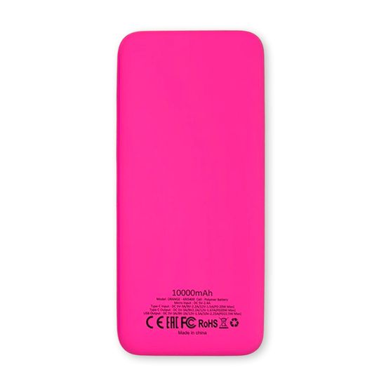 Внешний аккумулятор Kris soft touch, 10000mAh