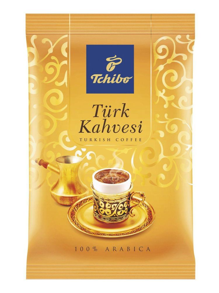 Кофе молотый турецкий Tchibo Turk Kahvesi 100 г x 4 шт