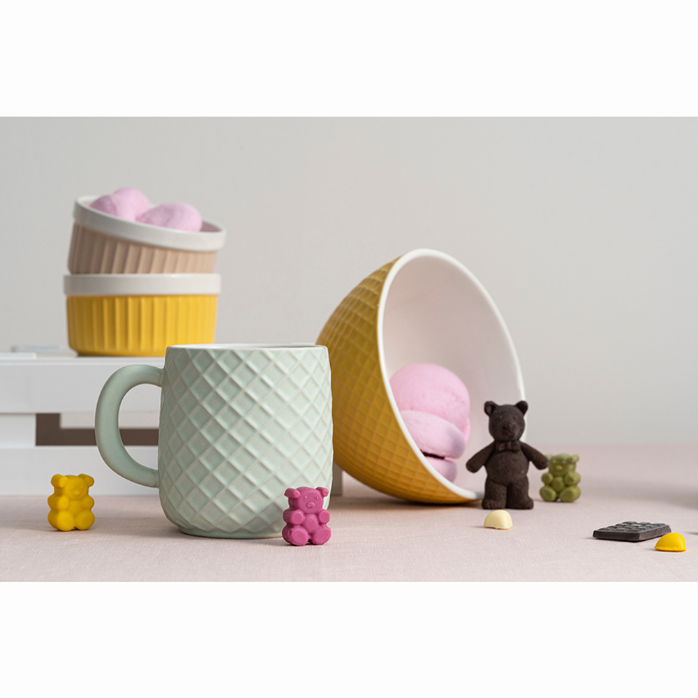 Миска marshmallow, 850 мл, лимонная
