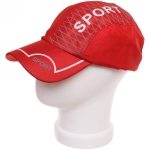 Бейсболка спортивная «Sport style», цвет красный, р58