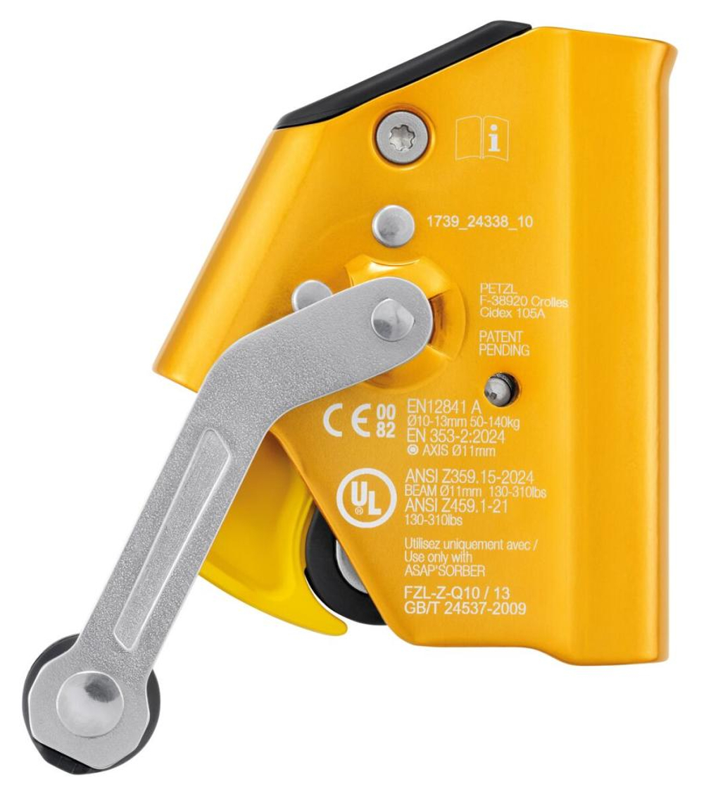 Страховочное устройство Petzl ASAP LOCK 2026