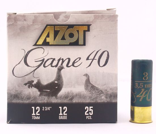 Патрон "Азот" Game 12/70 №3 контейнер 40 грамм