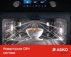 Встраиваемая микроволновая печь Asko OM64BSH