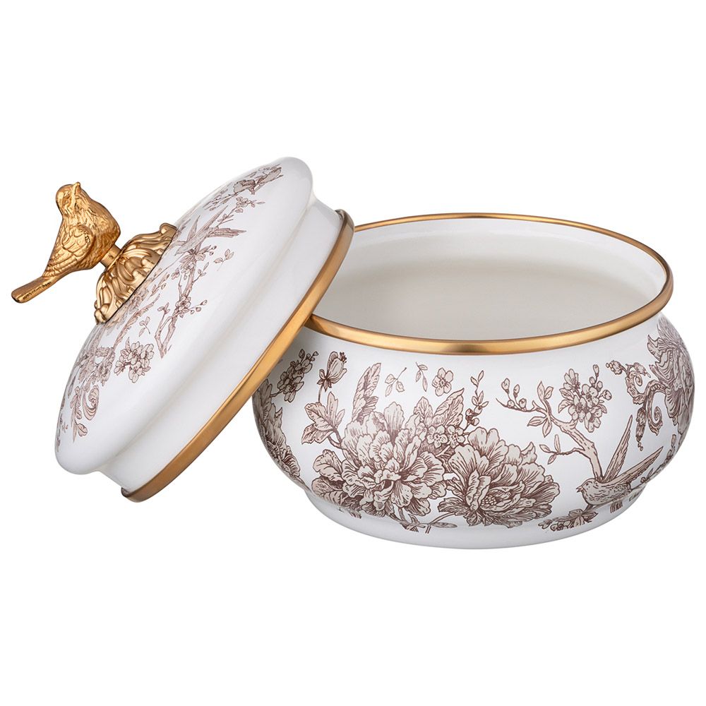 САХАРНИЦА LEFARD ЭМАЛИРОВАННАЯ, СЕРИЯ ROYAL GARDEN 850MЛ