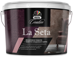 Покрытие декоративное Dufa Creative La Seta эффект натурального шелка база ARGENTO ST-001