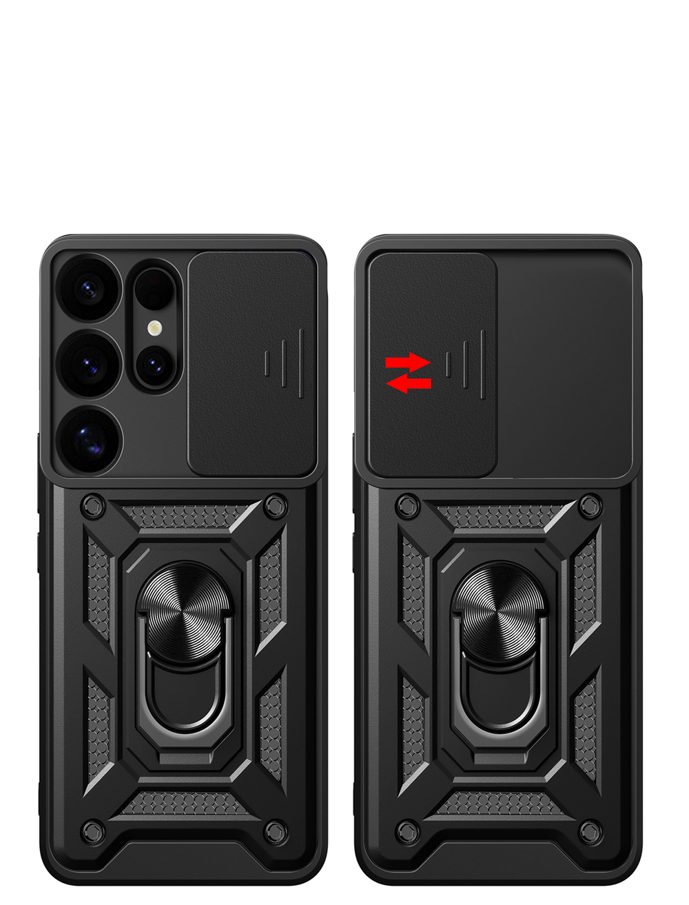 Чехол с кольцом Bumper Case для Samsung Galaxy S25 Ultra