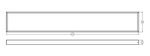 Светильник LED ДВО FG 180 36W 5000K PRISM 4039Лм IP40 1200х180х35мм FAROS