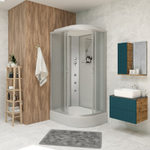 Душевая кабина Niagara Classic NG-33094-14LG (100х90х215) средний поддон(26см),стекло матовое,4 места