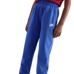 Детский теннисный костюм Nike Kids Dri-Fit Poly Knit Full Zip - comet blue/midnight navy/white
