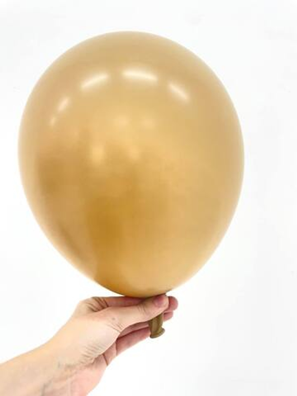 Шар S 12"/30 см, Пастель, Кофе Латте