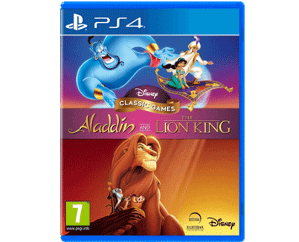 Disney Classic Games Aladdin and The Lion King (PS4) Б\У