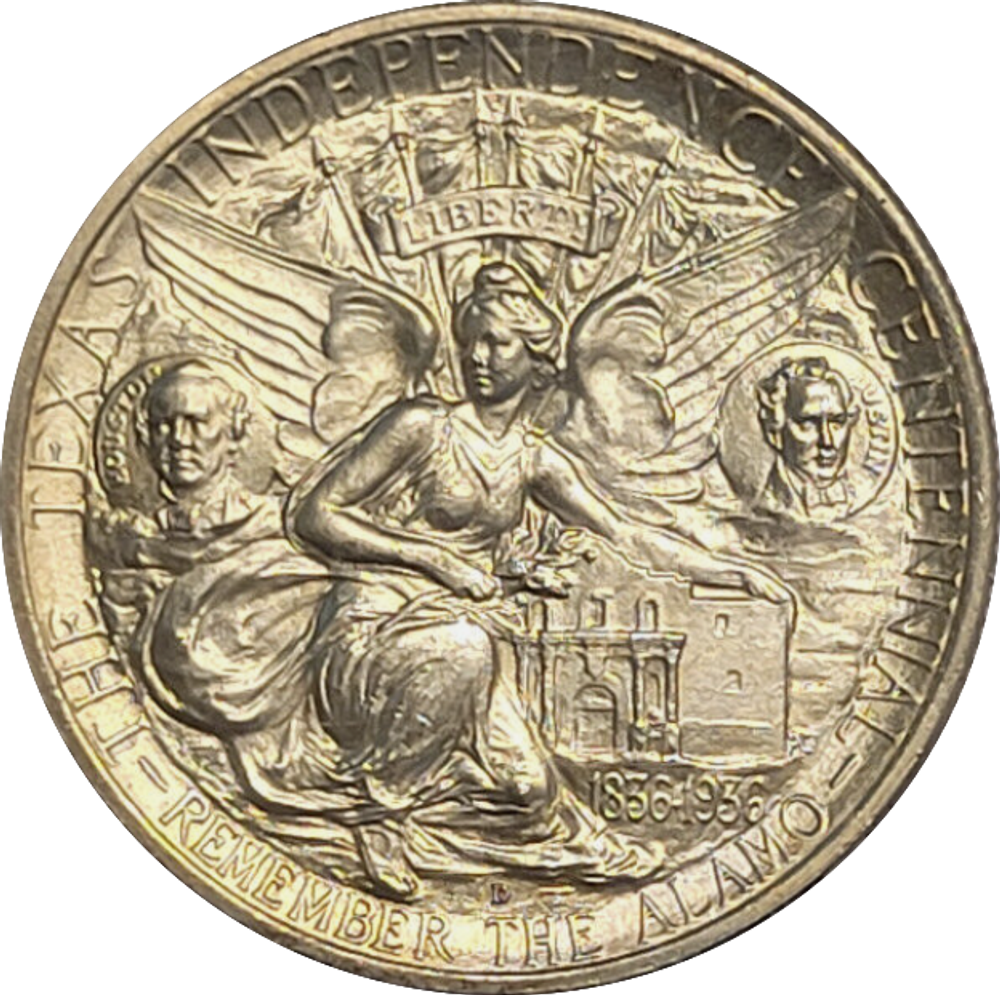 50 центов 1937 Texas двор D