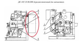 ДС-185 23.06.000 Агрегат топочный (по запчастям)