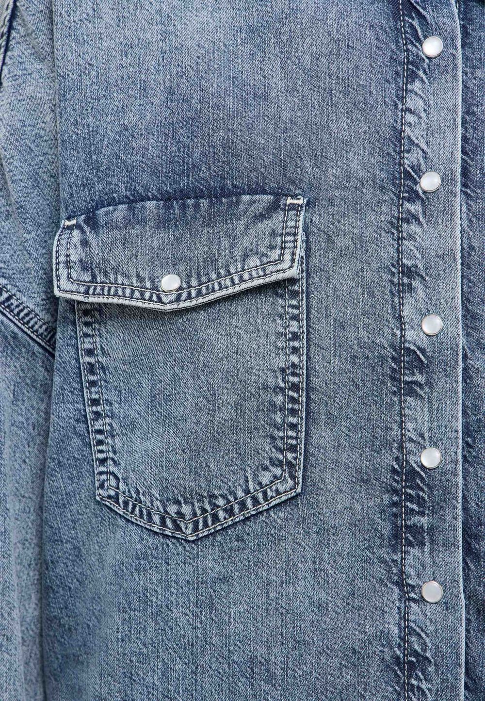 Рубашка женская MUSTANG Style Ruby Pockets