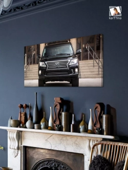 Картина на стену "Lexus LX", 80х40 см