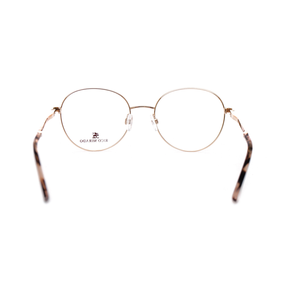 Оправа круглая Rico Mirado 286 Brown черная с золотом