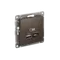 Розетка с USB A+C Systeme Electric AtlasDesign Мокко ATN000629
