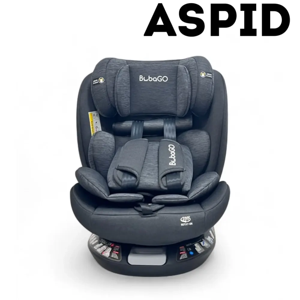 Автокресло Bubago Aspid / BG 170-2 (серый)