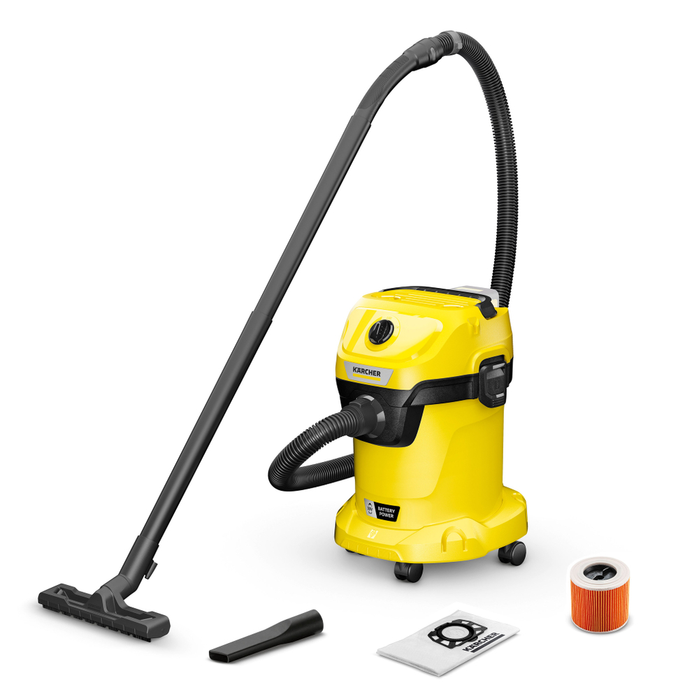 Хозяйственный пылесос KARCHER WD 3-18 V-17/20 BATTERY (1.628-550.0)