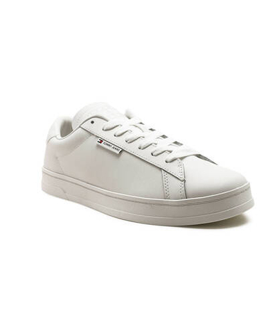Кожаные кроссовки Tommy Jeans - белый(EM0EM01374)