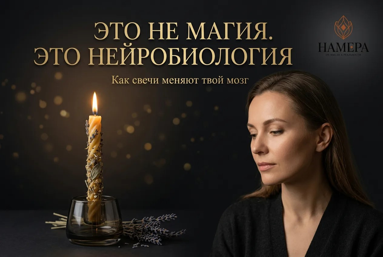 Свечи и психология: как ритуал работает на уровне мозга