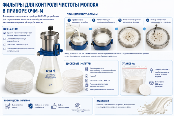 Фильтрующий элемент для прибора ОЧМ